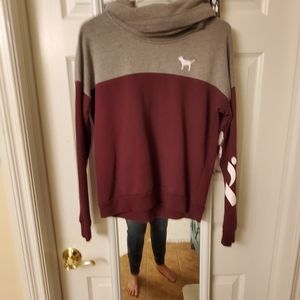 Victoria's Secret PINK Cowl Neck Sweatshirt